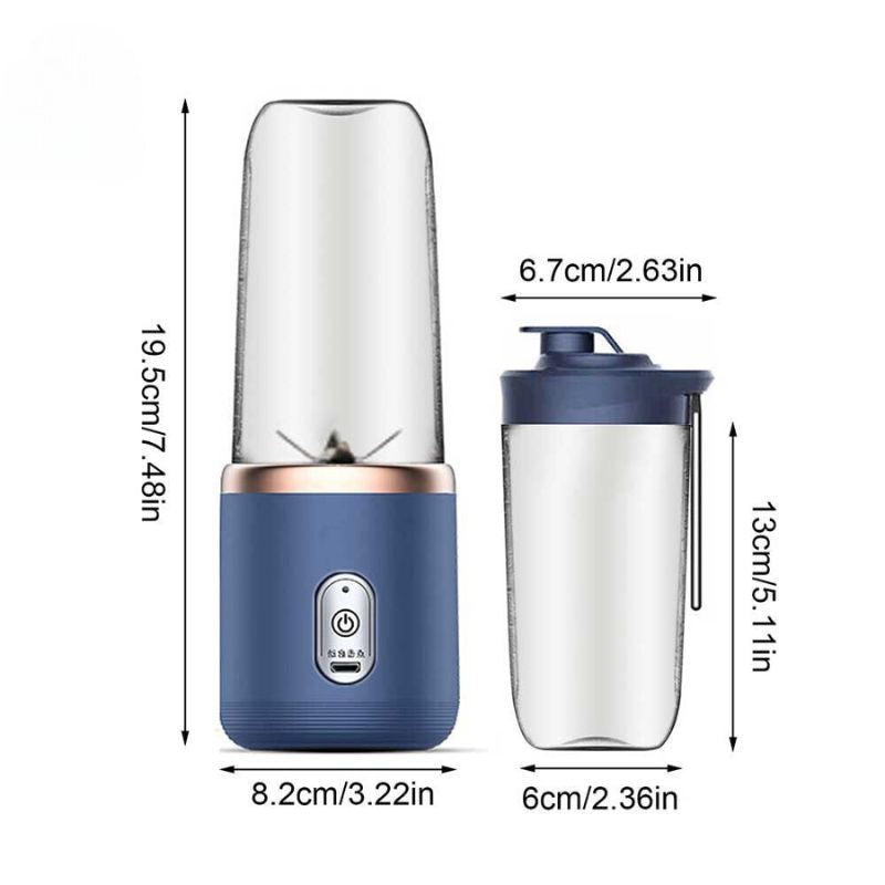 Liquidificador Portátil Mixer com Coqueteleira