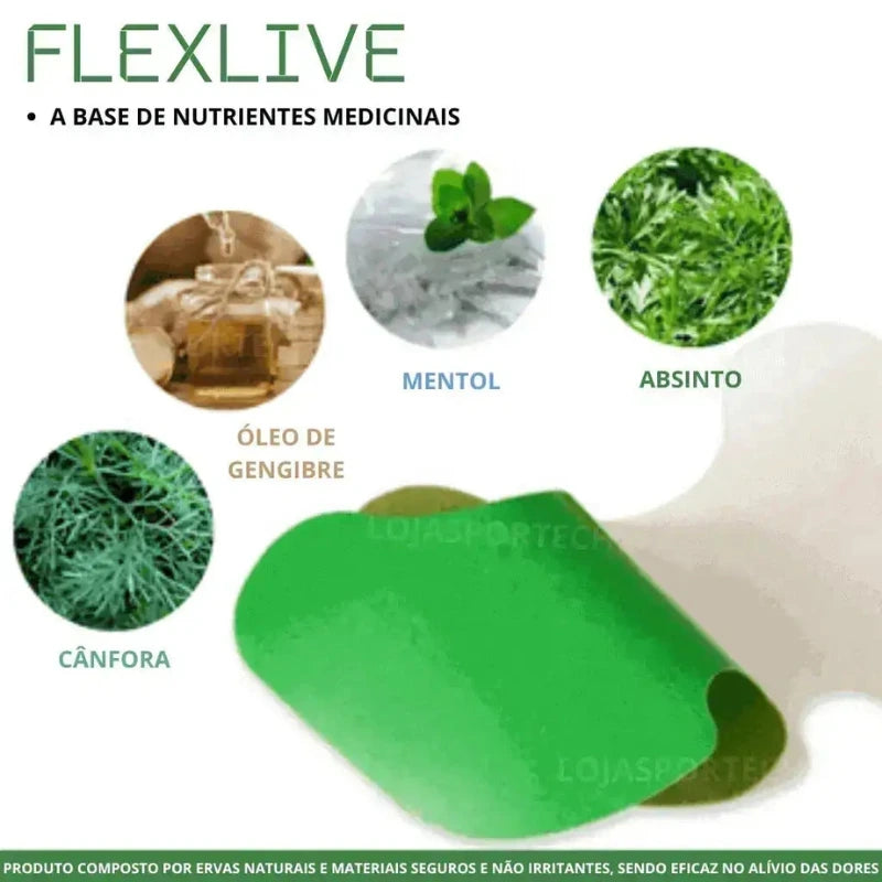 Flexlive - Adesivo de Recuperação Natural