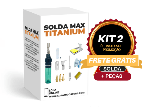 Solda Max Titanium - Aparelho de Solda Portátil