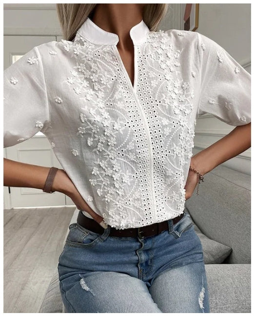 Blusa Feminina de Renda - Fabiana