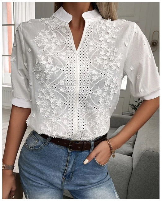 Blusa Feminina de Renda - Fabiana