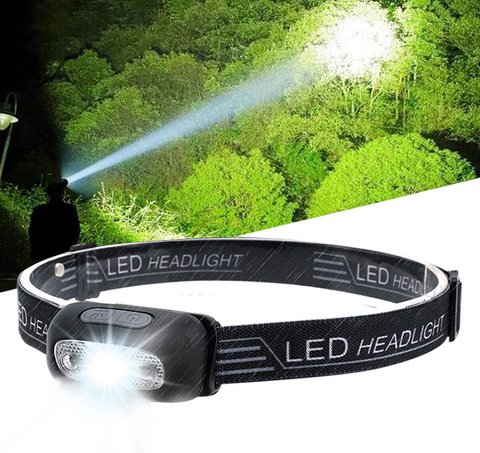 HeadLamp™ - Lanterna Ultra Potente de Cabeça