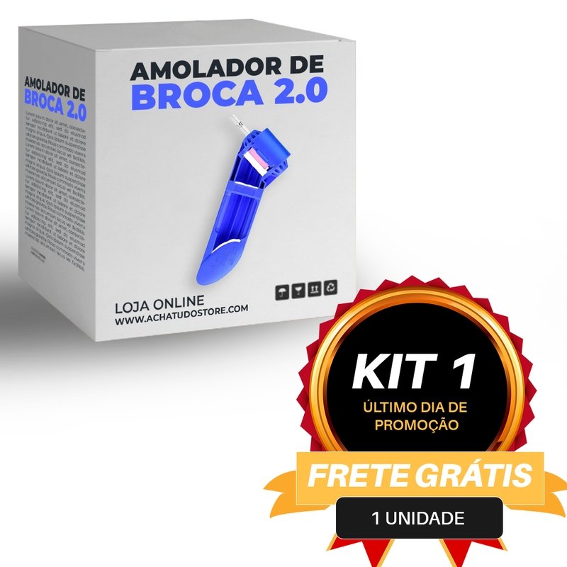 Amolador de Broca 2.0 - Afiador para amolar Brocas