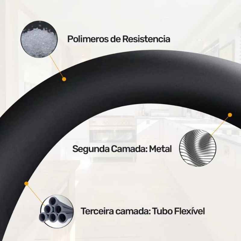 Torneira para Cozinha - Flexível e Giratória