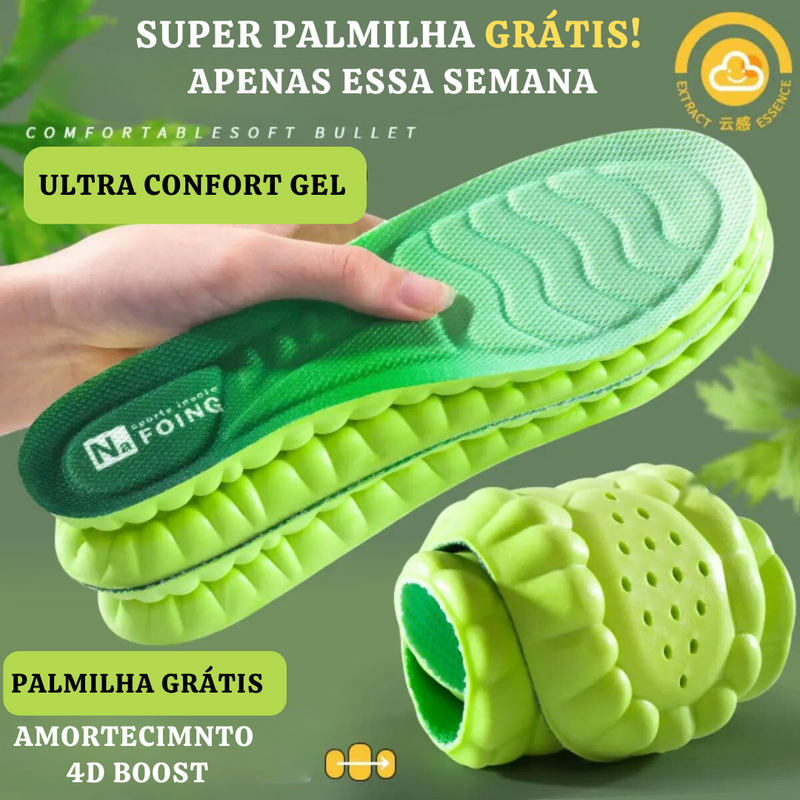 Tênis Ortopédico Ultra Comfort Calce Fácil + Palmilha Ortopédica Grátis