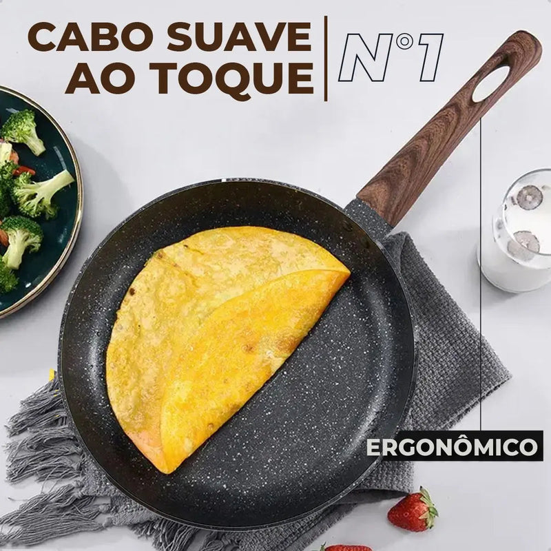 Frigideira Antiaderente de Cerâmica