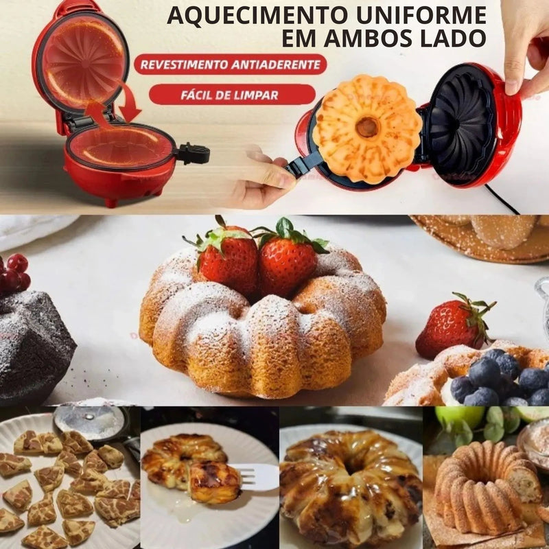 CakeFlash - Máquina de Assar Mini Bolos + Brinde Exclusivo