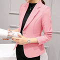 Blazer Feminino Alfaiataria Manga Longa