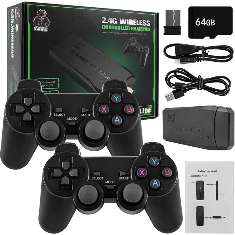 Game Stick 4k - 20 MIL JOGOS