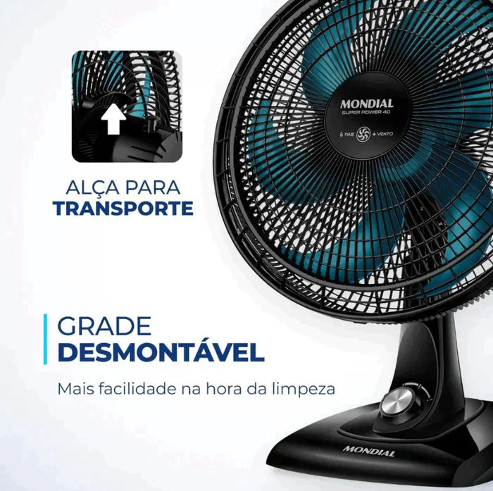 Ventilador Turbo + BRINDE EXCLUSIVO