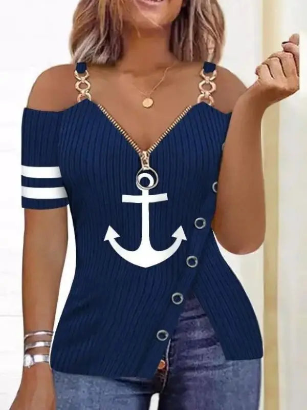 Blusa Dark Blue - Rafaela