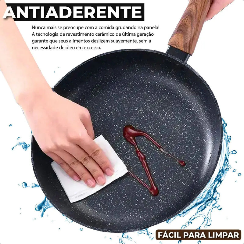 Frigideira Antiaderente de Cerâmica