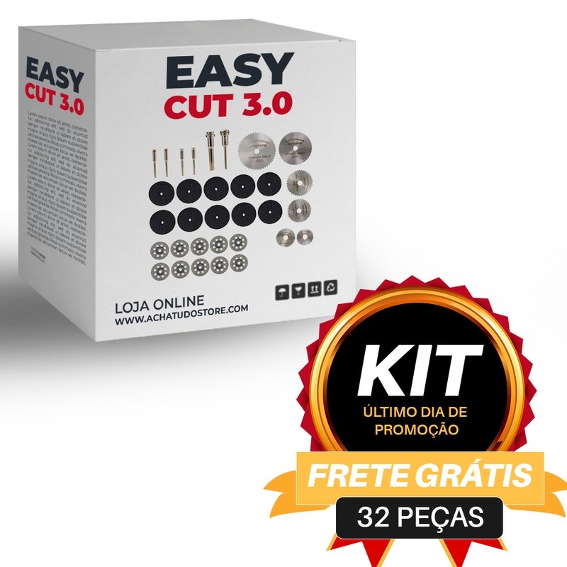 Easy Cut 3.0 - Kit discos para Furadeira 32 peças